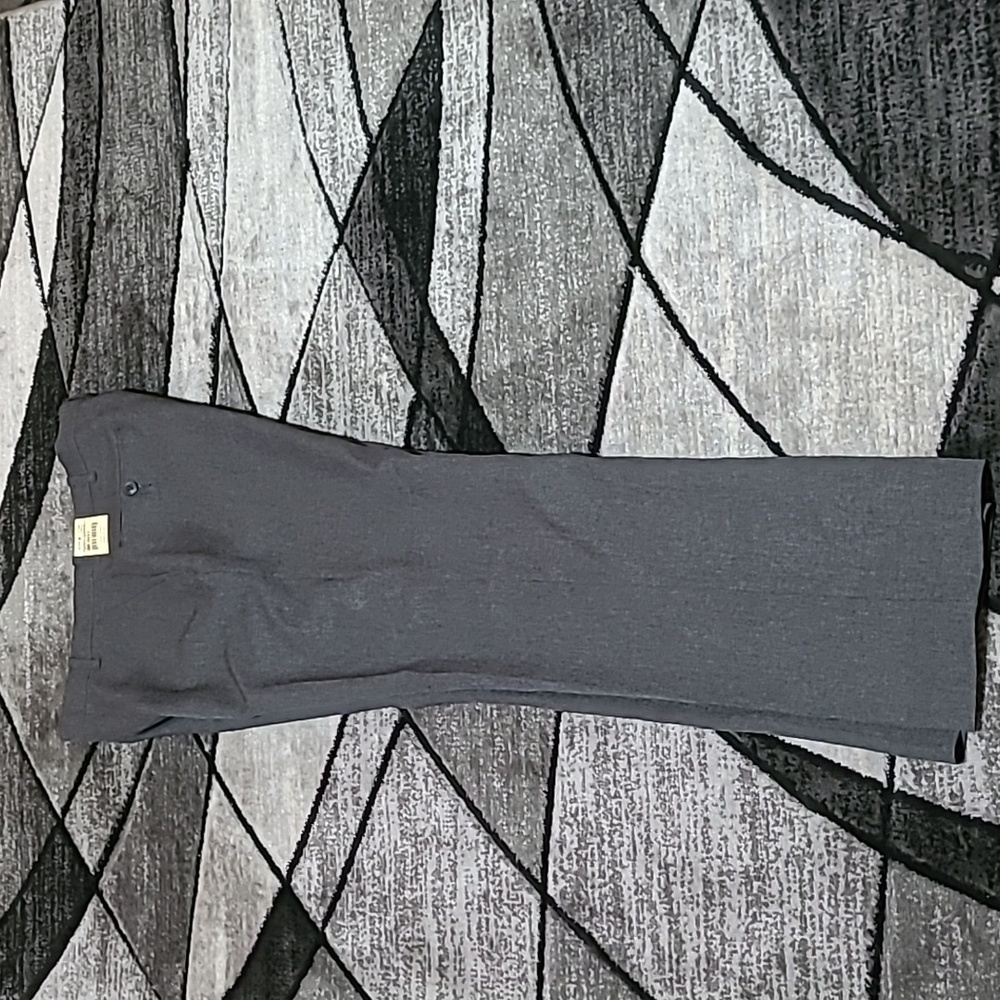 VINTAGE DARK HEATHER CHARCOAL 88 SUIT PANTS